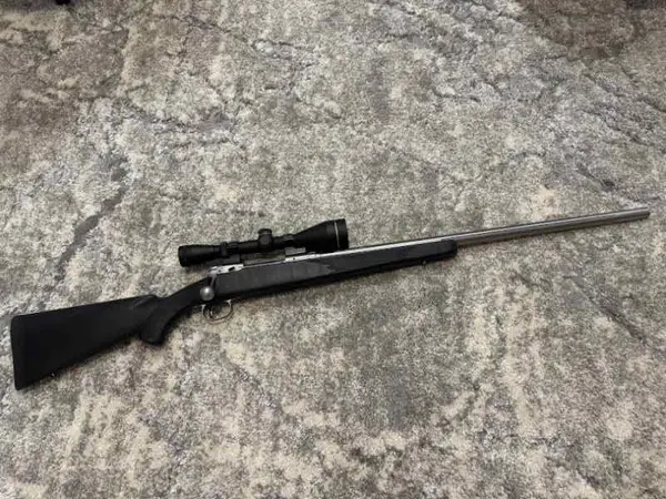 SAVAGE 12 270 WSM STAINLESS, LEUPOLD 4-12X50