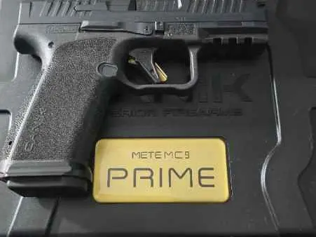 LNIB Canik Prime with holster and weapon light