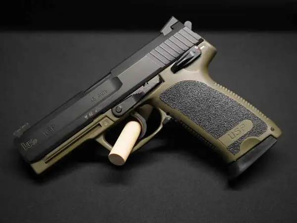 HK USP 45 Custom Combat OD Green 1 of 500