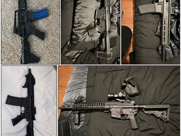 AK-V, JAKL, TX22 w/FRT, AR-15s, arp w/FRT
