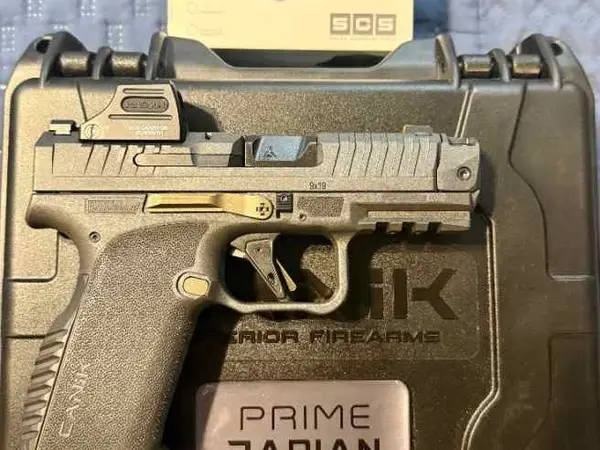 Canik Prime Radian with Holosun SCS Carry