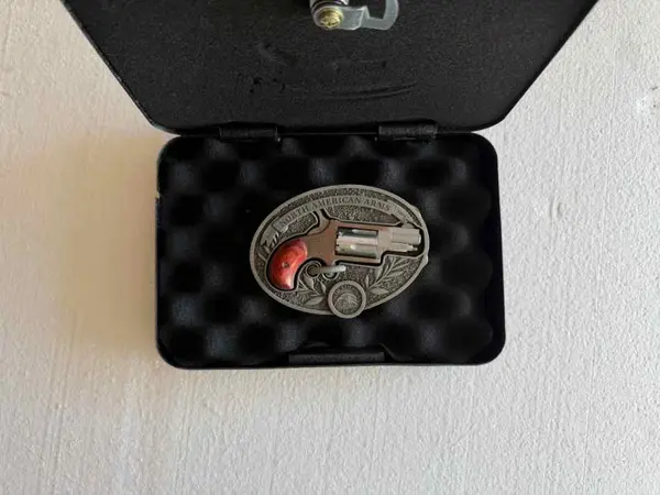 North American Arms .22 LR Belt Buckle