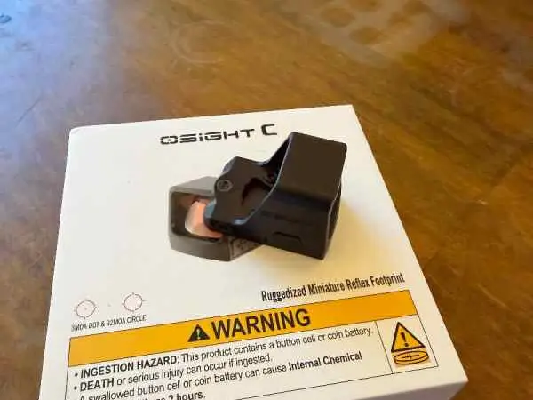 Osight C Micro red dot