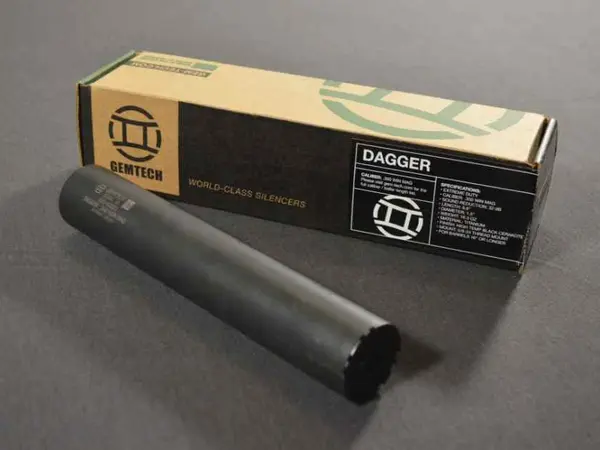 GEMTECH DAGGER 300wm rated suppressor