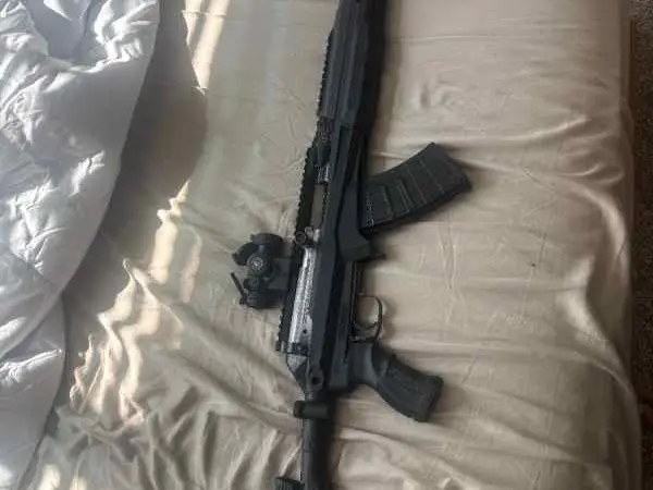 Sks with folding stock and vortex