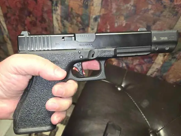 40 Caliber Glock 22 with Ported Compensator
