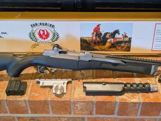Ruger Mini 14 w/ Ultimak rail