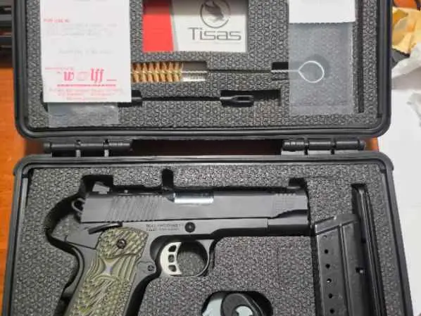 Tisas 1911 4.25" Commander in 9mm optic ready