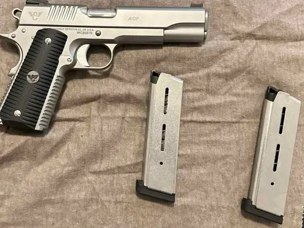 Wilson Combat 1911 Stainless FS 5" .45 ACP Unfired