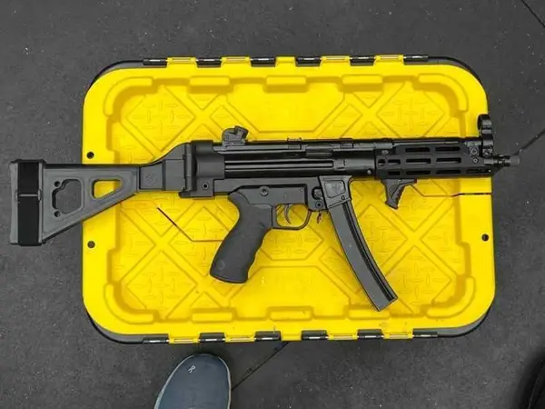 MAC5 with FRT brace and Midwest industries forend