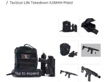 Tactical life 223 folder with extras
