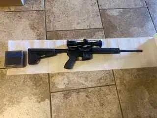 PALMETTO Arms ,Nikon Scope, 2 mags , Ammo , $1300.