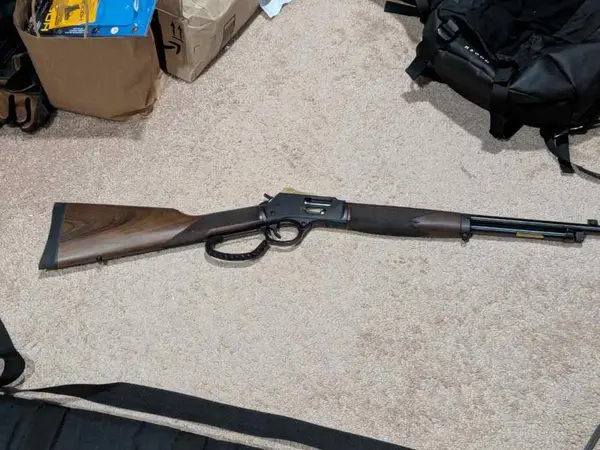 LNIB Henry 357 with Ranger Point Peep sight $900