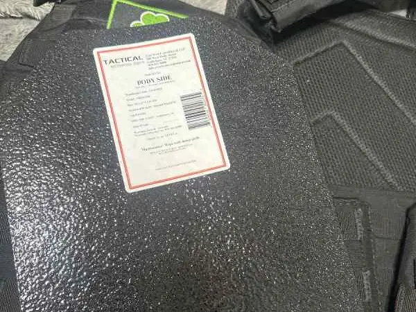 Tactical vest 2 plates