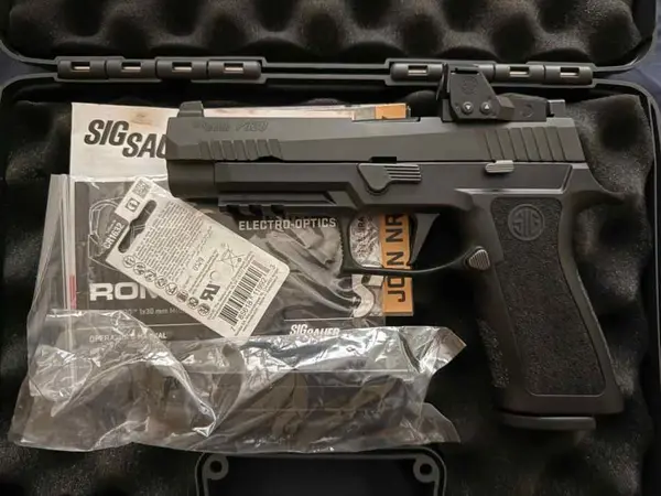 Sig Sauer P320X w/ Romeo X Pro