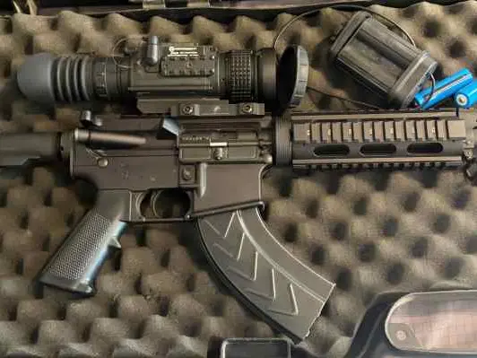 Wyndham 16” AR15 7.62x39 w Zeus’s thermal in Houst