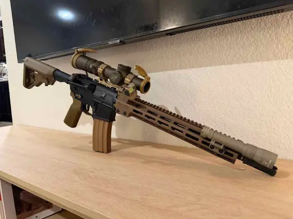Geissele 14.5 URGI w/ Nightforce Atacr