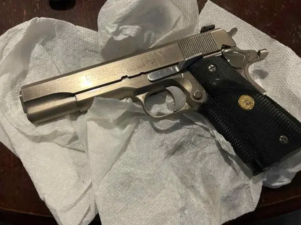 colt 1911 series 70 nickel cheap