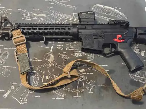 AR-15 5.56 w Franklin Armory Binary Trigger