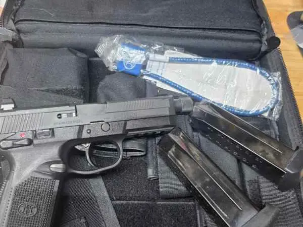 FN FNX 45 Tactical with original case + 3mags