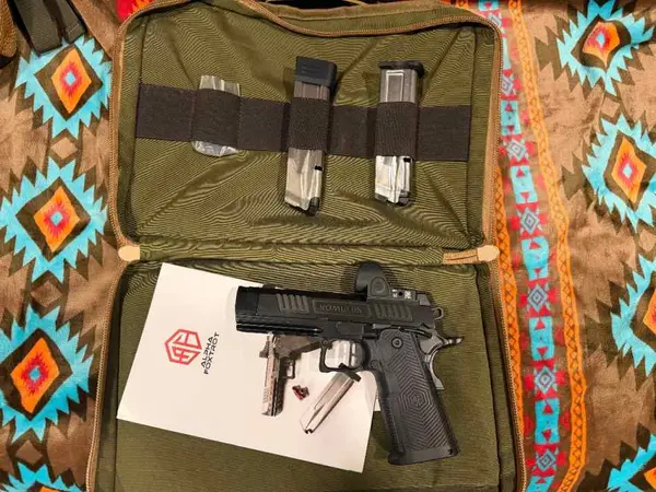 Alpha Foxtrot Romulus 9mm w/ Trijicon SRO