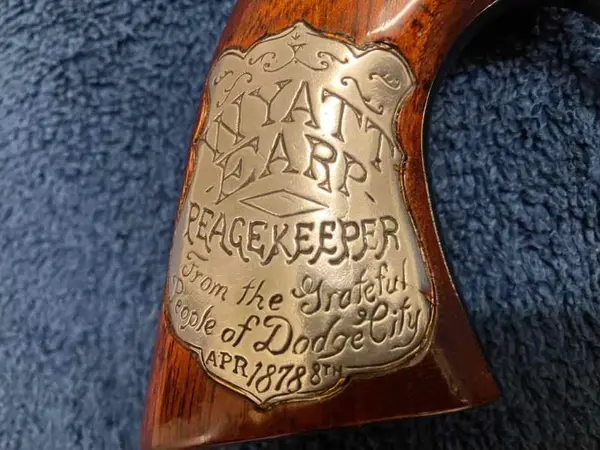 Wyatt Earp Pistol From Fredericksburg Tx