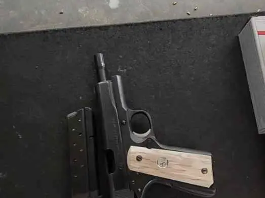 1911 Colt Giraffe bone grips