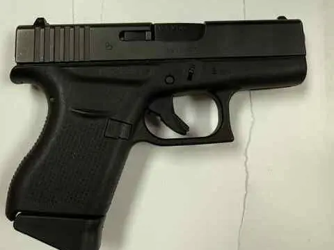 GLOCK G43 9mm Semiautomatic Pistol