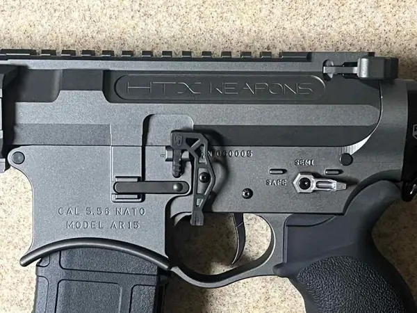 HTX Weapons 5.56 AR15 16” Tungsten Gray