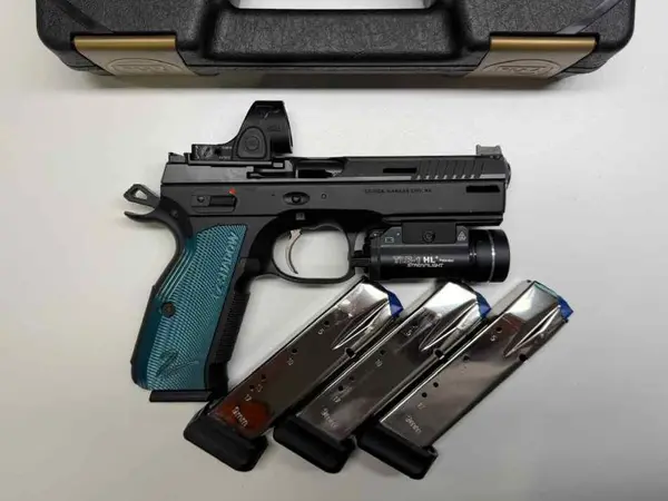 CZ, Shadow 2 w/ SRO & TLR, 9mm. (Abilene/DFW, TX)