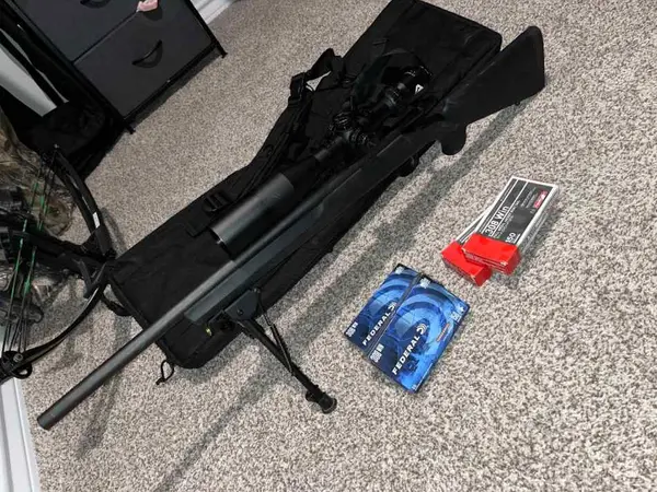 Remington 700 Tactical w/ scope+ammo