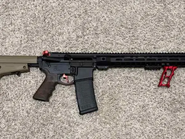PSA PA-15 AR-15 16" 5.56 Upgrades + Ammo