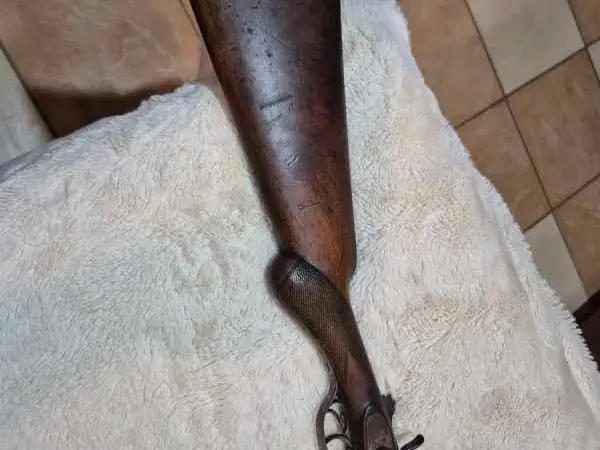 Antique S/S break over shotgun