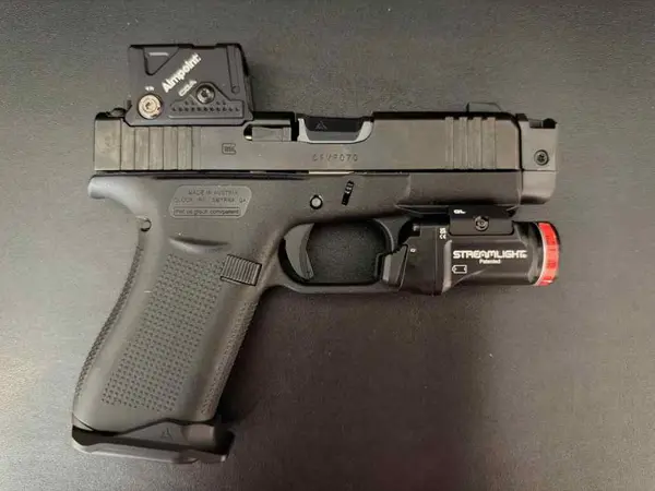 Glock 43x COA Red Dot with Radian Ramjet