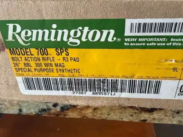 Remington 700 sps 300 win mag