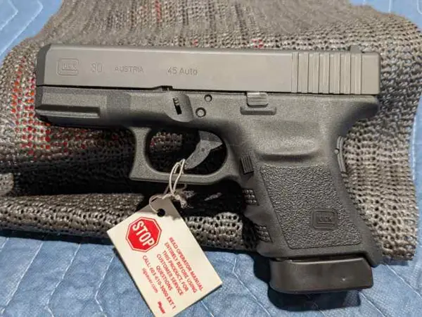 Glock 30 S 45acp New with 9 total magazines