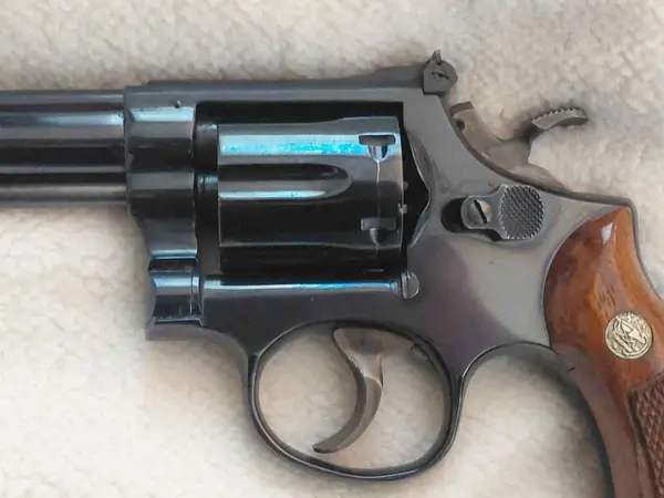 PRISTINE SMITH AND WESSON 14-3 TARGET MASTERPIECE