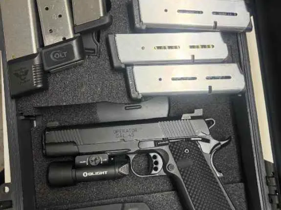 Springfield Operator 1911 .45 w/extras