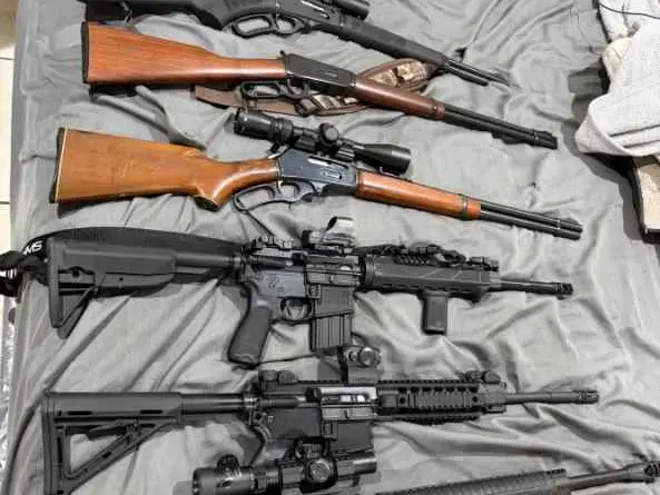 Few riffles for sale safe clean out