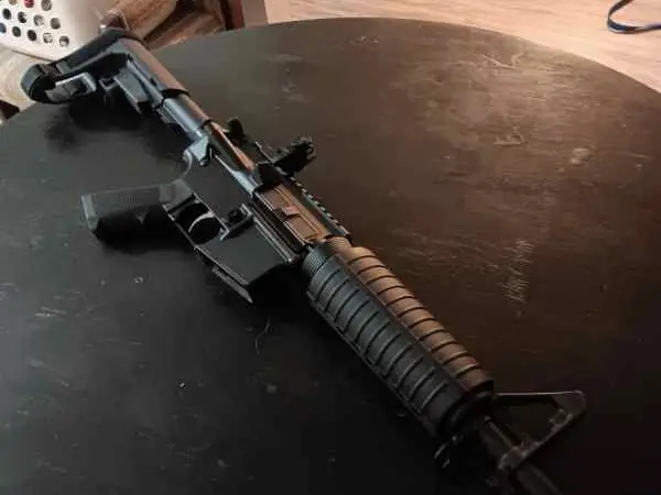 11.5 ar15 pistol with arm brace