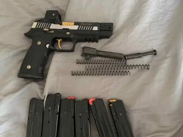 P320 Equinox AXG 9mm
