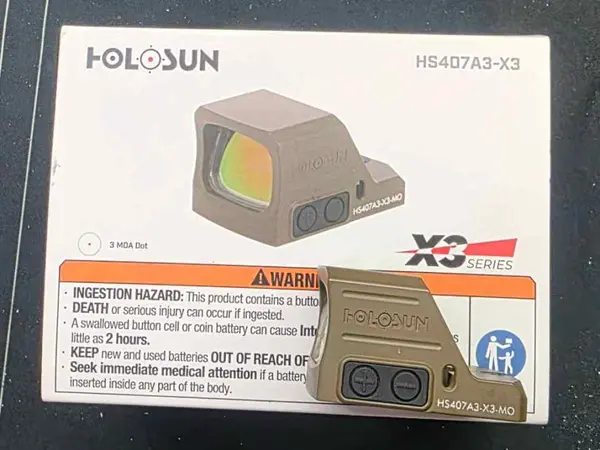 Holosun pistol optic
