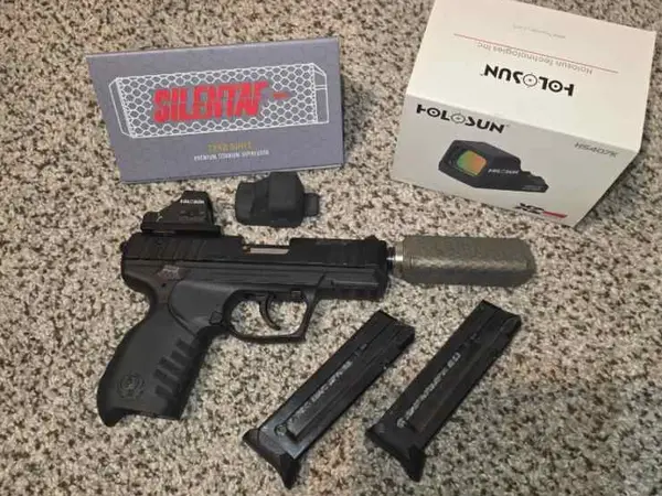 Ruger SR22 W/SilentAF Suppressor