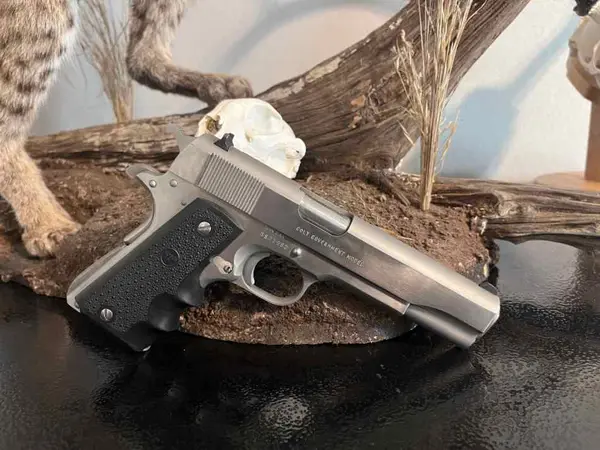 Colt MkIV Series 80 stainless 1911