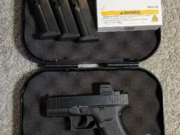 Glock 43x with comped barrel