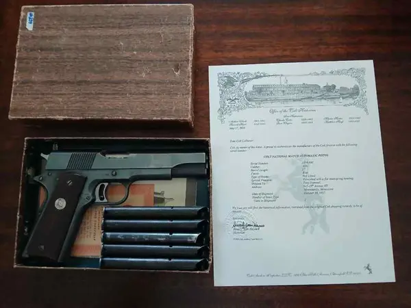 1957 Colt Gold Cup National Match 1911