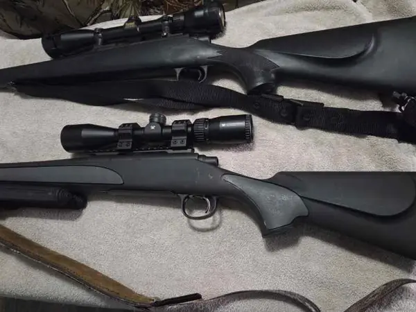 2 Remington 700 rifles
