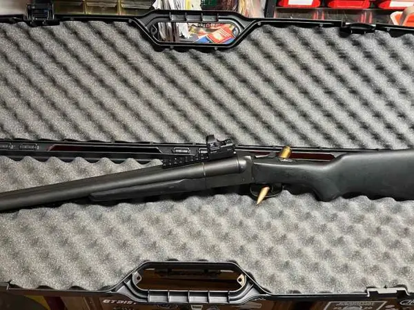 Double Barrel 12 Gauge Shotgun