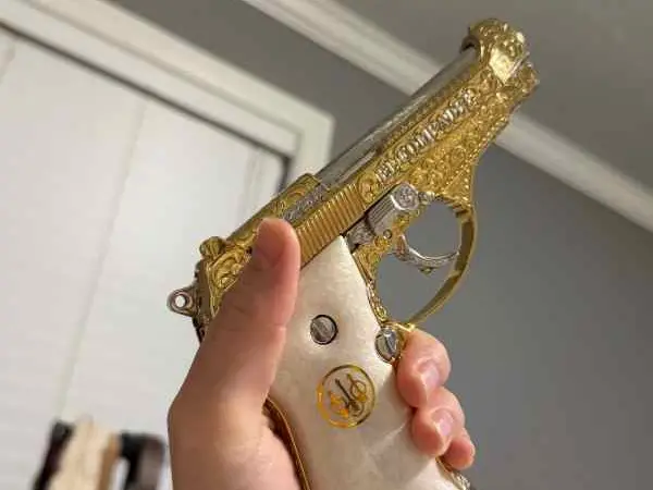 .380 beretta engraved