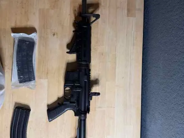 FN15 patrol ar15 w/ magpul angled grip & xtra mag